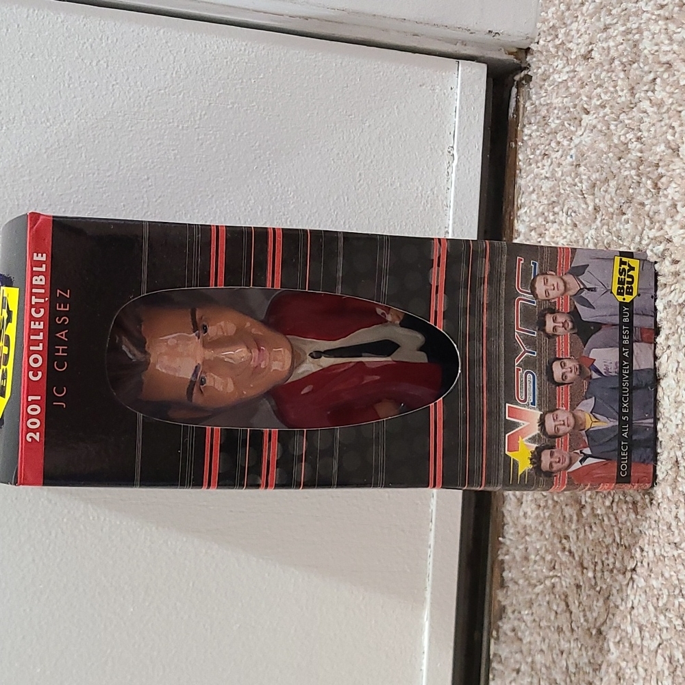 Rare 2001 *NSYNC JC Chasez Bobblehead